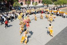 湖南長沙：“二月二”民俗活動(dòng)進(jìn)校園