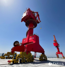 山東東營：乘風起勢，海上風起“綠電”來