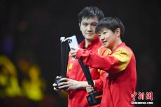 樊振東、孫穎莎分獲WTT重慶冠軍賽男女單打冠軍