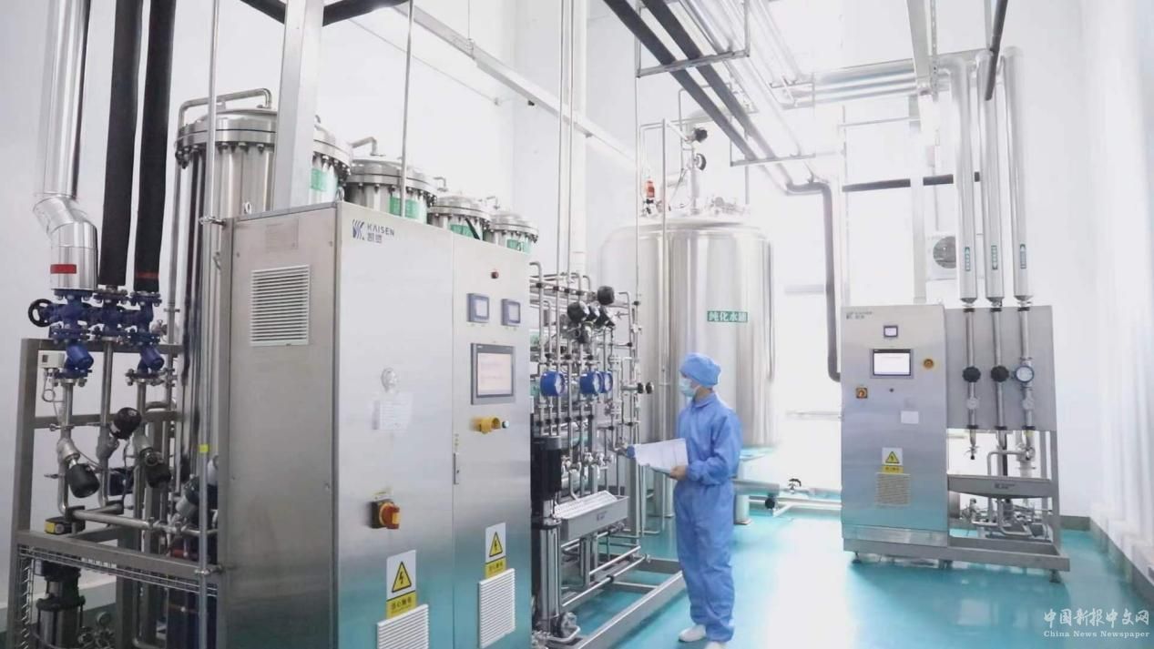 安徽碩佰制藥有限公司一隅。太和縣委宣傳部供圖