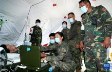 中老“友誼盾牌－2024”聯(lián)演衛(wèi)勤保障分隊展開聯(lián)訓