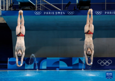 男子雙人3米板：中國(guó)選手龍道一/王宗源奪得金牌