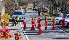 安徽廬江：非遺民俗表演喜迎春