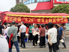 衡陽(yáng)縣庫(kù)宗橋鎮(zhèn)開(kāi)展“6.26”國(guó)際禁毒日主題宣傳活動(dòng)