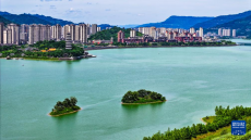 重慶開州：城市內(nèi)湖綜合治理顯效益
