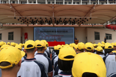 湘西古丈一中：開展消防演練培訓(xùn)活動 筑牢校園安全防線