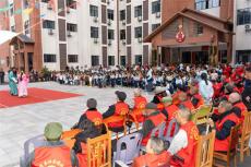 童心敬老暖重陽！新寧縣社會(huì)福利院愛意滿庭