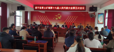 綏寧縣黃土礦鎮(zhèn)第十九屆人民代表大會第五次會議勝利召開