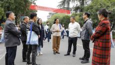 邵陽(yáng)市新寧縣教師交流團(tuán)到成章開(kāi)展參觀交流活動(dòng)