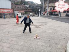 六大河·特寫篇丨畢節(jié)奧林匹克體育場內(nèi)的陀螺故事