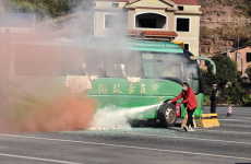 珠暉區(qū)開展2025年道路旅客運輸交通事故應急處置演練